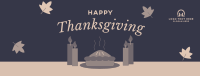 Blessed Thanksgiving Pie Facebook Cover