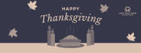 Blessed Thanksgiving Pie Facebook Cover Design