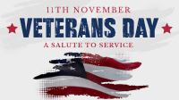 Grunge Veterans Day Animation