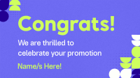 Congratulatory Promotion Corporate Animation