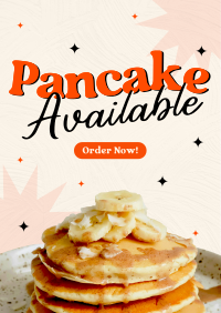 Pancakes Now Available Poster