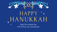 Celebrating Hanukkah Facebook Event Cover