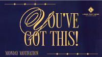 Monday Motivation Animation