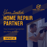 Trusted Handyman Instagram Post Design