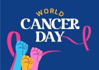 Cancer Day Postcard