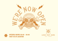 Tattoo Shop Opening Postcard