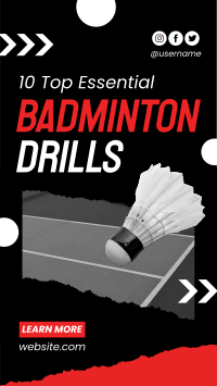 Badminton O’ Clock Instagram Reel