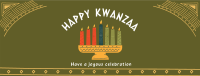 Kwanzaa Candles Facebook Cover