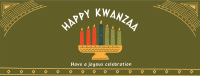 Kwanzaa Candles Facebook Cover Image Preview