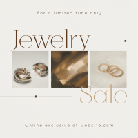 Luxurious Jewelry Sale Instagram Post