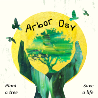 Creative Arbor Day Instagram Post