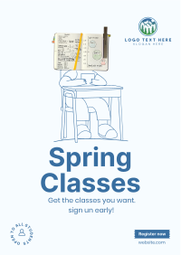 Spring Class Flyer