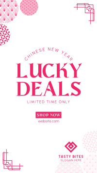 Chinese Lucky Deals Facebook Story