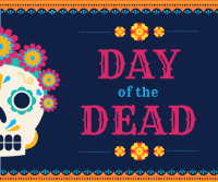 Festive Day of the Dead Facebook Post