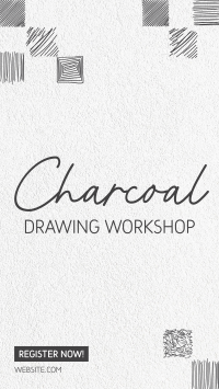 Charcoal Drawing Class Video