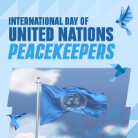 International Day of United Nations Peacekeepers Instagram Post