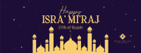 Isra' Mi'raj Spiritual Night Facebook Cover Image Preview