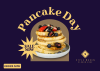 Pancake Day Postcard