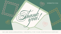 Elegant Thank You Facebook Event Cover