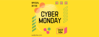 Quirky Tech Cyber Monday Facebook Cover Image Preview