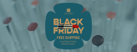 Cosmetics Black Friday Facebook Cover Image Preview