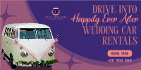 Wedding Car Rental Twitter Post