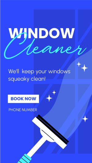 Squeaky Clean Windows Facebook Story Image Preview