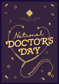 Quirky Doctors Day Poster