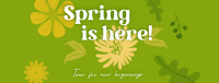 Spring New Beginnings Facebook Cover