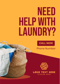 Laundry Delivery Flyer