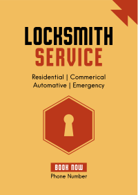 Locksmith Services Flyer
