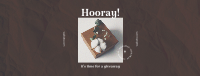 Hooray Gift Box Facebook Cover Design