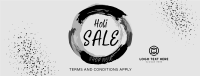 Holi Powder Explosion Sale Facebook Cover