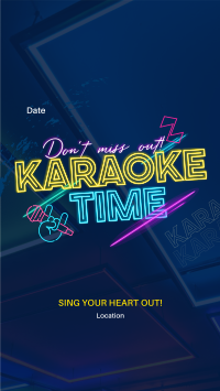 Join Karaoke Time Instagram Reel Image Preview