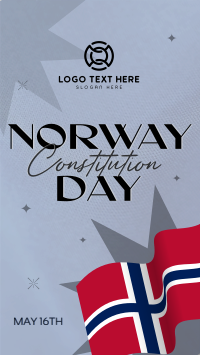 Flag Norway Day Instagram Story