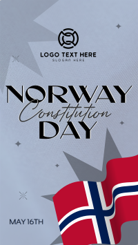 Flag Norway Day Instagram Story