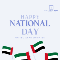Happy National Day Instagram Post Design
