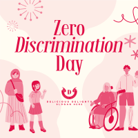 Zero Discrimination Instagram Post