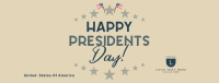 Day For The Presidents Facebook Cover Design