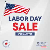 Labor Day Sale Instagram Post Design