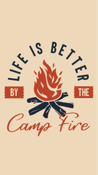 Camp Fire Facebook Story