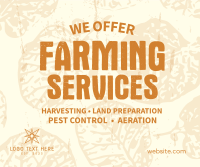 Rustic Farming Services Facebook Post