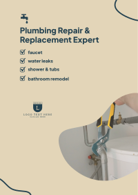 Plumbing Repair Service Poster