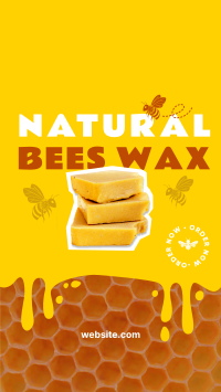 Naturally Made Beeswax Instagram Reel Image Preview