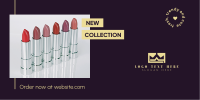 Lipstick Collection Twitter Post Design