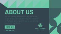 Geometric About Us Facebook Event Cover