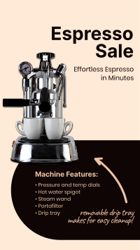 Espresso Machine Facebook Story