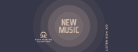 New Music Button Facebook Cover Image Preview