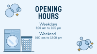 Laundry Shop Hours Facebook Event Cover