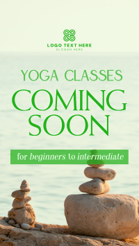 Yoga Classes Coming Facebook Story